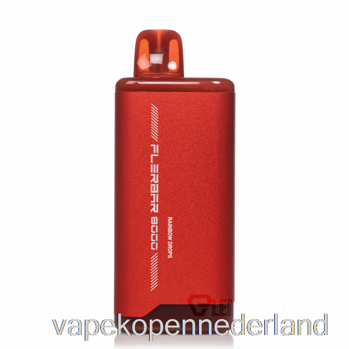 Elektronische Sigaret Vape Flerbar 8000 Wegwerpbare Regenboogdruppels